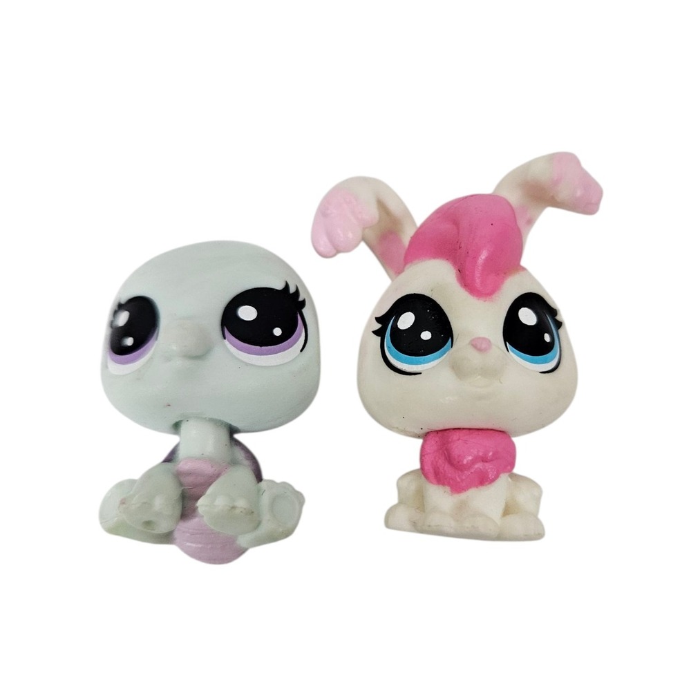 Littlest Pet Shop Mini LPS Figures Lot of 8 Toy Collection Cute Animals A103 - Picture 10 of 11